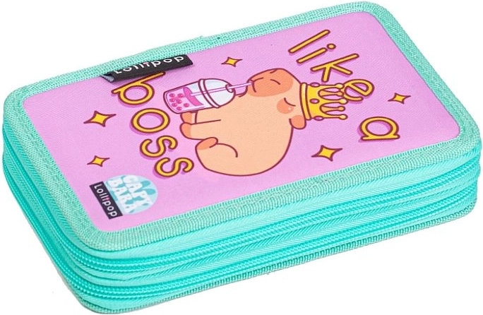 Penalhus LizzyCard capybara, 2 rum