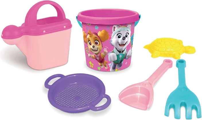 Wader sandsæt 6 dele Paw Patrol pink