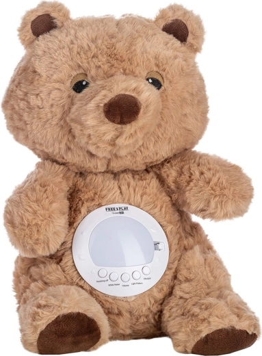 FreeOn Free2Play sovedyr med musik og lysprojektion teddy bear