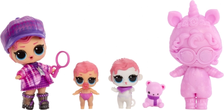 Modedukke, babyfigurer og kæledyr