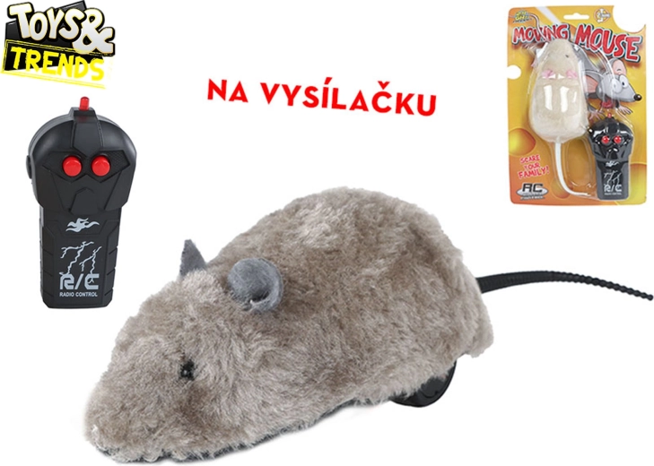 Toys&Trends RC plysbjørnede mus 2,4 GHz – sjov fjernstyret legetøj