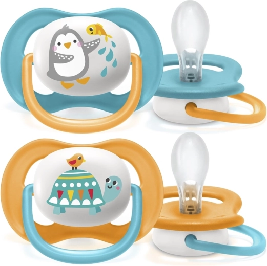 Philips Avent sut Ultra Air dyr 6–18 mdr, dreng, 2 stk.