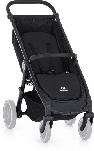 Petite&Mars barnevogn Street+ black – stel uden hjul