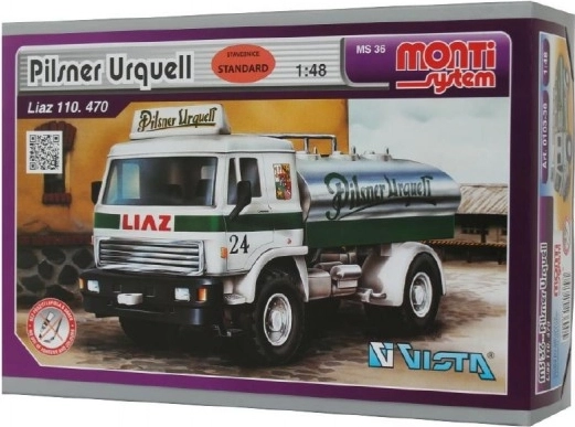 Byggesæt Monti System MS 36 Pilsner Urquell Liaz 1:48