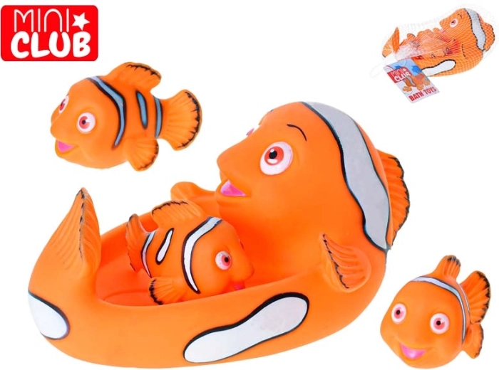 Mini Club badefisk med små fisk 19,5 cm