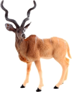 Plastikantilope kudu – realistisk dyrefigur
