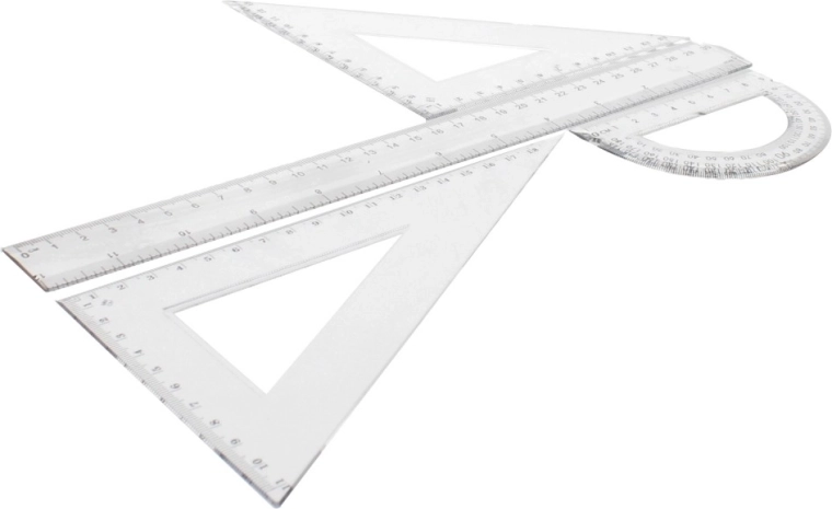 Transparent materiale og tydelig markering