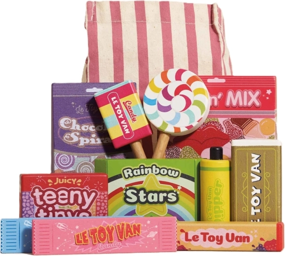 Trælegetøjssæt med slik Honeybake fra Le Toy Van