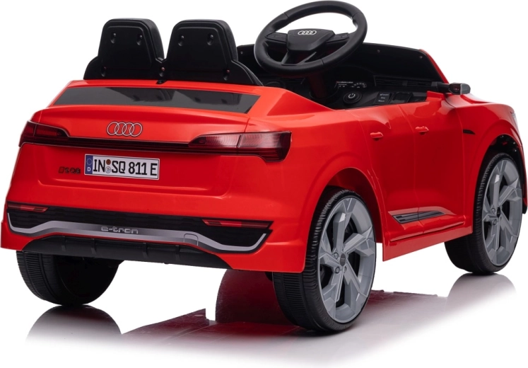 Audi SQ8 elektrisk børnebil rød