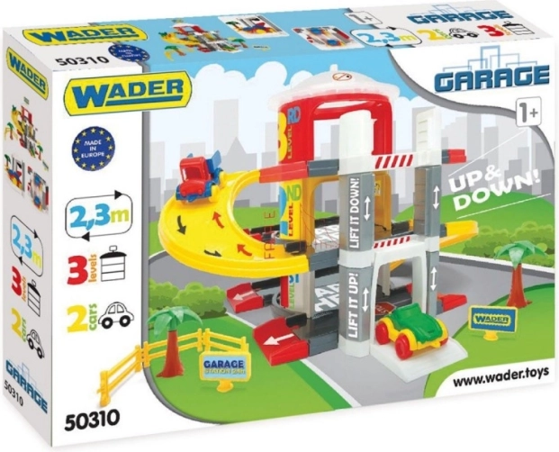Garage med elevator 3 etager