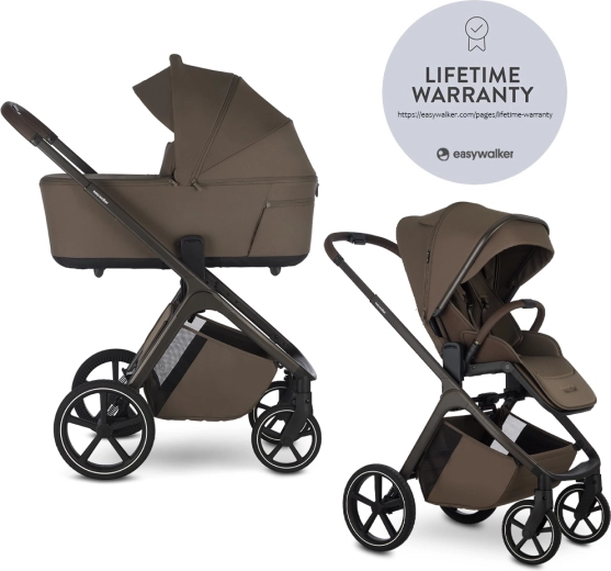 Easywalker kombivogn Zoey Go chestnut brown