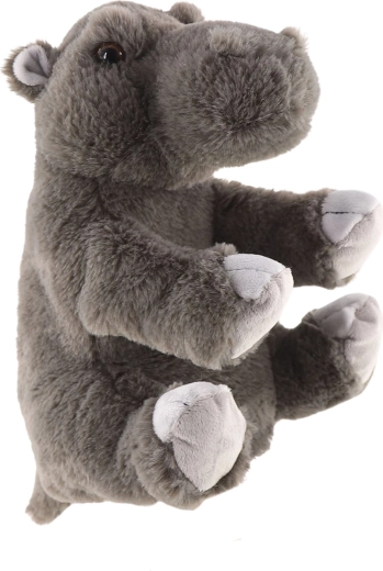 Hånddukke flodhest 23 cm plysbamse