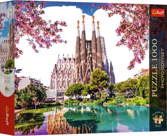 Puslespil 1000 brikker Photo Odyssey: Sagrada Família, Barcelona – Trefl