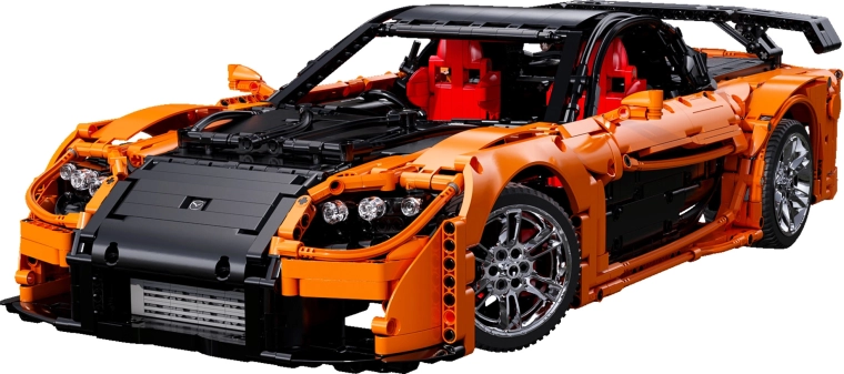 Imponerende udseende af en 56 cm sportsvogn