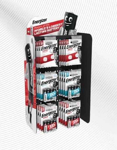 Energizer lodret stander 2×3 med holder til ophæng på stang