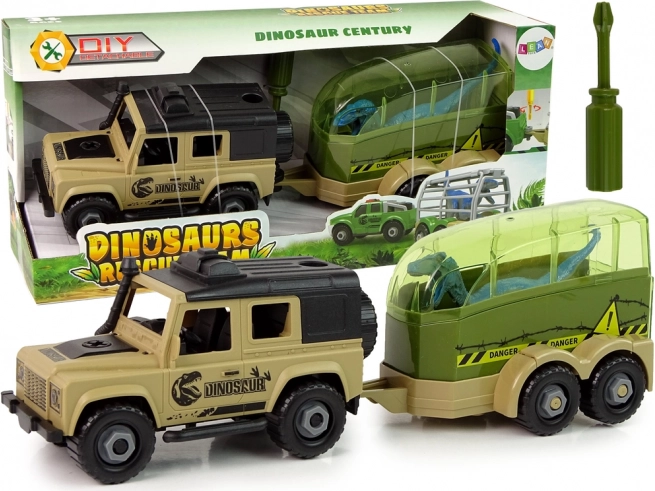 Terrængående køretøj DIY Dinosaurtransportør