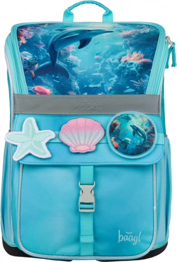 Skole Rygsæk Delfin fra Baagl