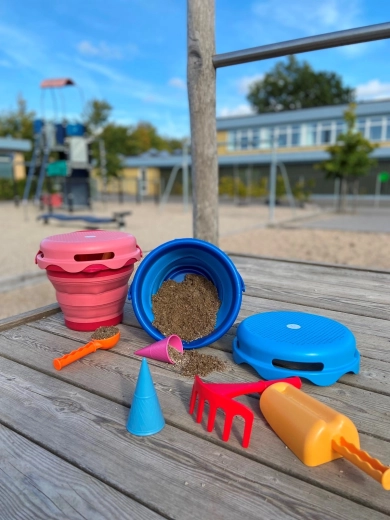 Sammenklappeligt design sparer plads