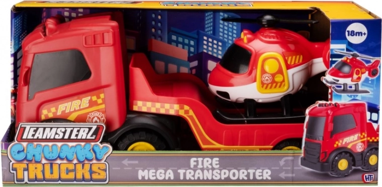 Brandbil med Helikopter Teamsterz