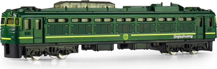 Metal mini-lokomotiv 15 cm 1:48