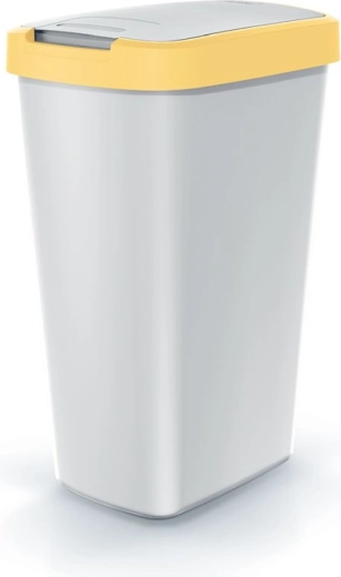 Affaldsspand Compacta Q Flap 45 l med klaplåg, smalt design
