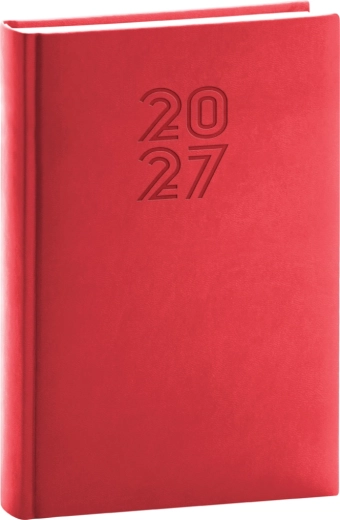 Notique Aprint dagbog 2027 blå 15 × 21 cm