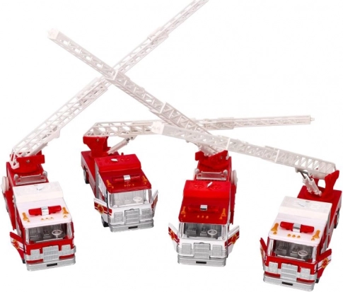 Brandbil med lyd og lys til børn