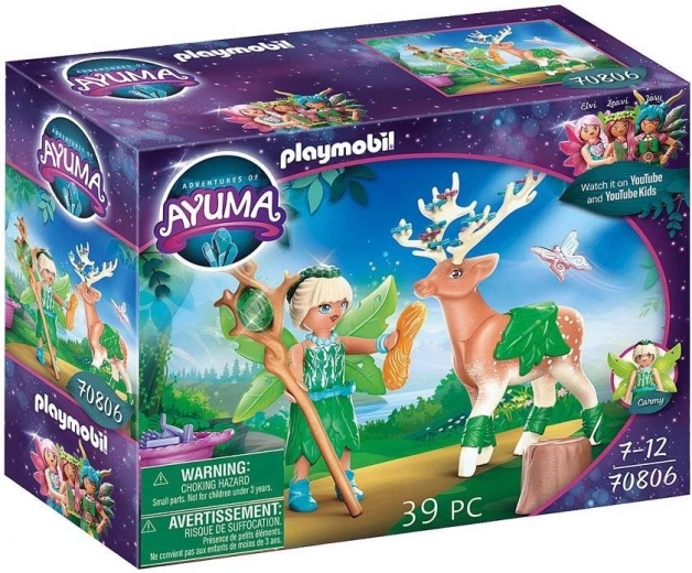 Playmobil skovfe med mystisk dyr