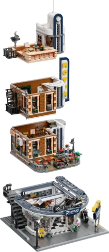 Modulopbygget byhus med adgang til interiøret