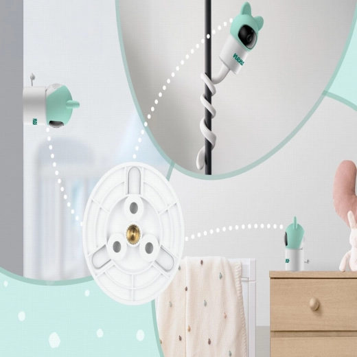 Drejeligt kamera med bred dækning