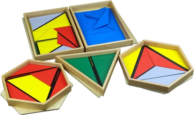 Moyo Montessori konstruktions-trekanter
