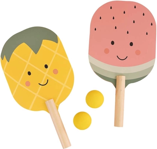 To glade bat: ananas og vandmelon