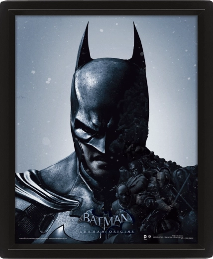 3D-billede Batman i ramme