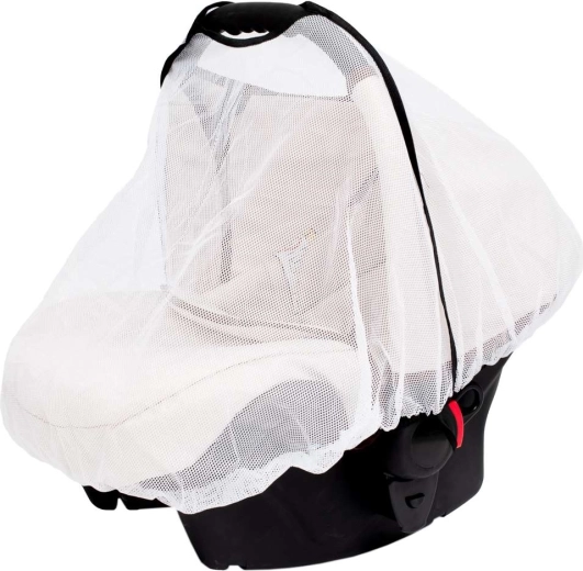 Myggenet til autostol New Baby Basic hvid