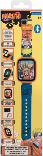 Lexibook Naruto børnesmartwatch med Bluetooth, kamera og 8GB kort