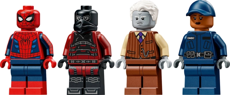 Fire minifigurer til Marvel-historier