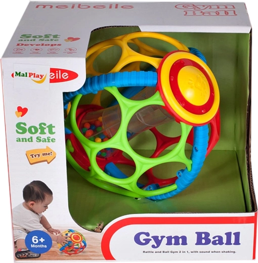 Rangle blød bold til babyer 15 cm