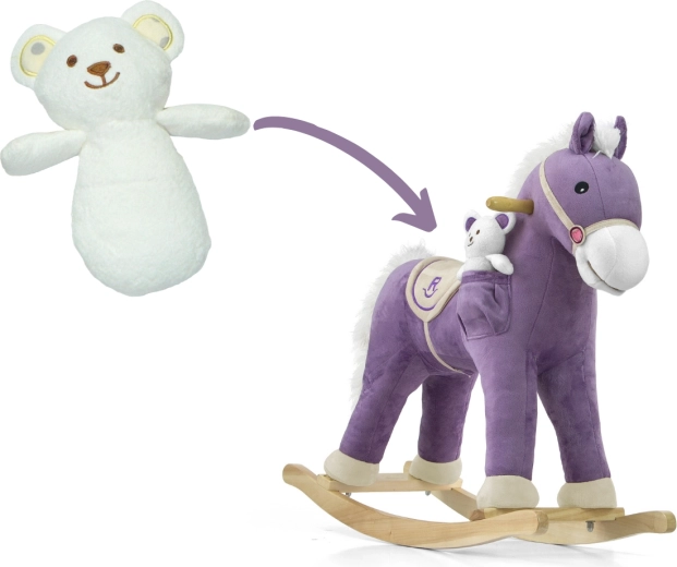 Plysven bamse i lommen