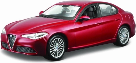 Bburago 1:24 Alfa Romeo Giulia (2016) - rød