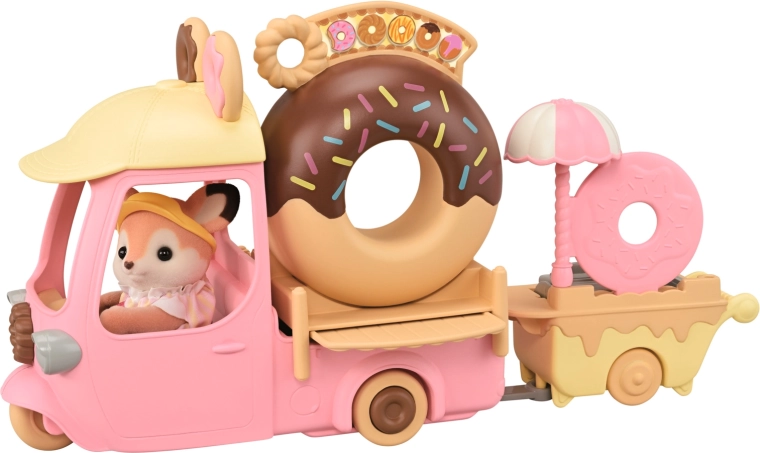 Sødt tilbehør og donutstemning på farten