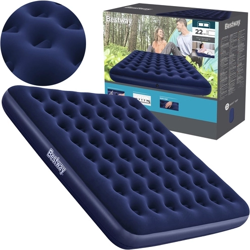 Bestway Pavillo King dobbel luftmadras 203 × 183 cm