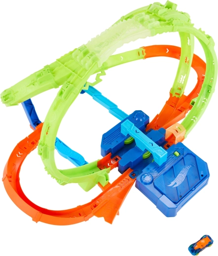 2 kraks-zoner + mulighed for udvidelse med flere Hot Wheels