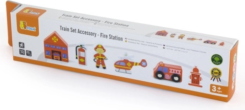 Viga Træsæt Brandstation