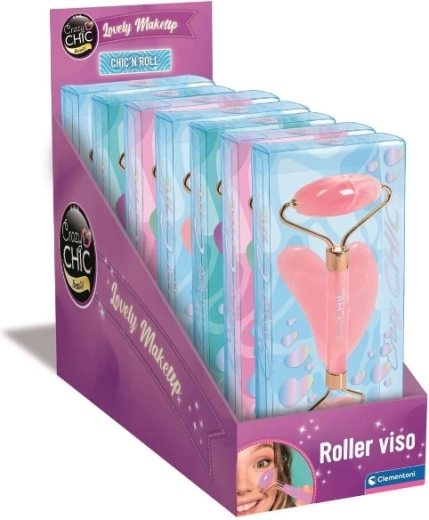 crazy chic massage-rulle og gua sha-sten til ansigtet