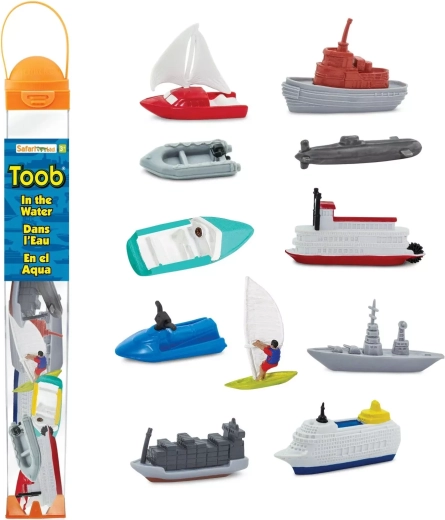 Safari Ltd. Toobs figurer af fartøjer på vandet