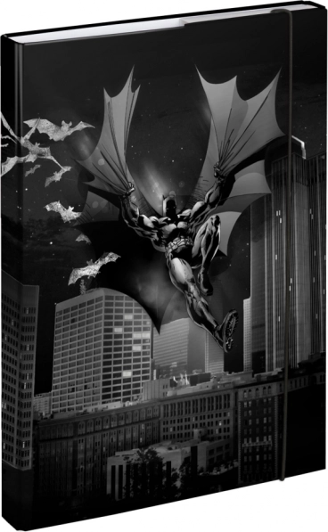 Mapper til A4-skolehæfter BATMAN Dark City