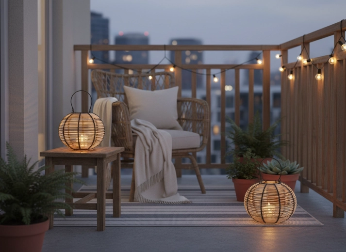 Stemning på altan og terrasse