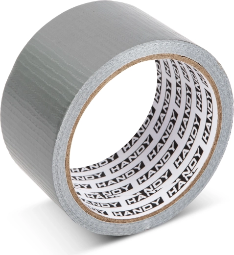 Universel tekstilklæbende tape, sølv 10 m × 48 mm