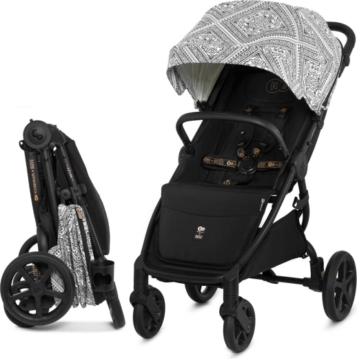 Kinderkraft sportsvogn Mitzy Lunar Black Bizuu
