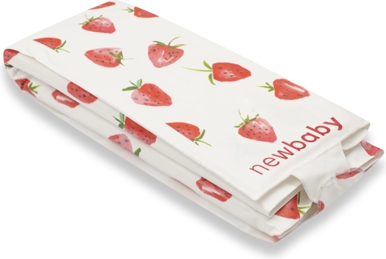 Rejseskiftemåtte New Baby Basic Strawberry